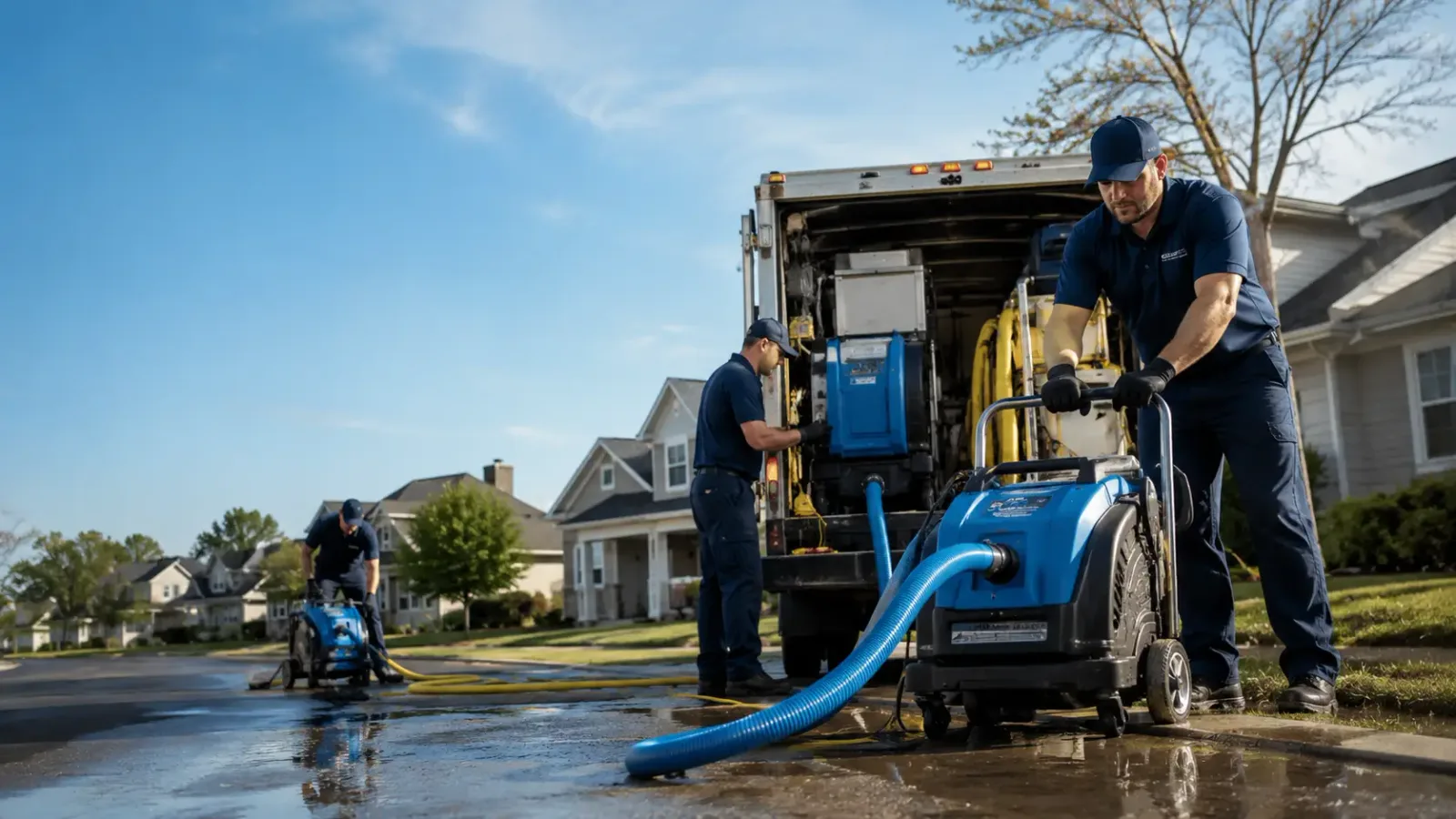 Flood Damage Cleanup in Snover, MI